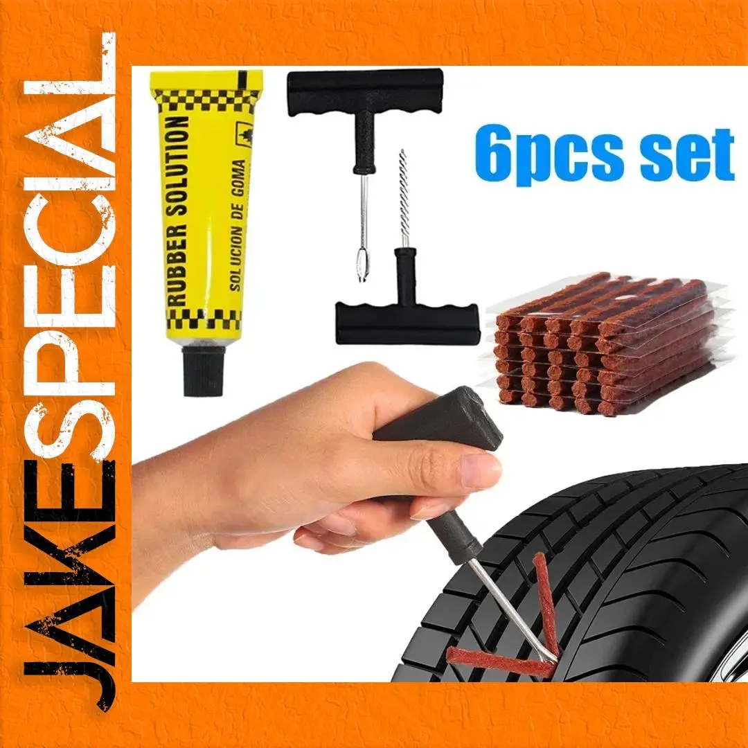 Tubeless Tire Repair Kit for Bikes, Motorcycles & Cars 1 Tubeless Tire Repair Kit for Bikes, Motorcycles & Cars