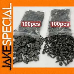 Automotive Self-Tapping Screw and Clip Set