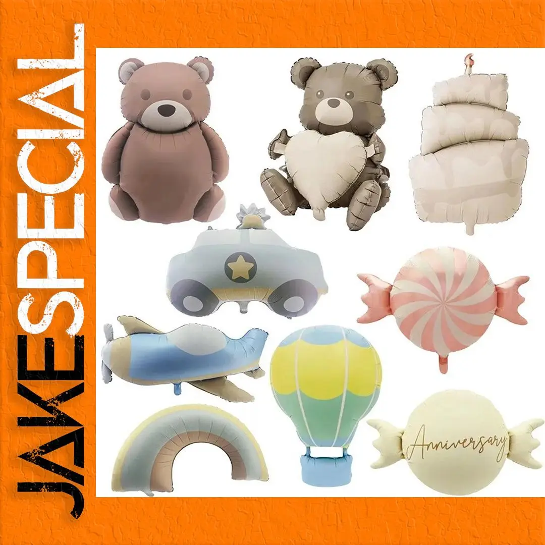 Rainbow Bear Foil Balloon for Celebrations 1 Rainbow Bear Foil Balloon for Celebrations