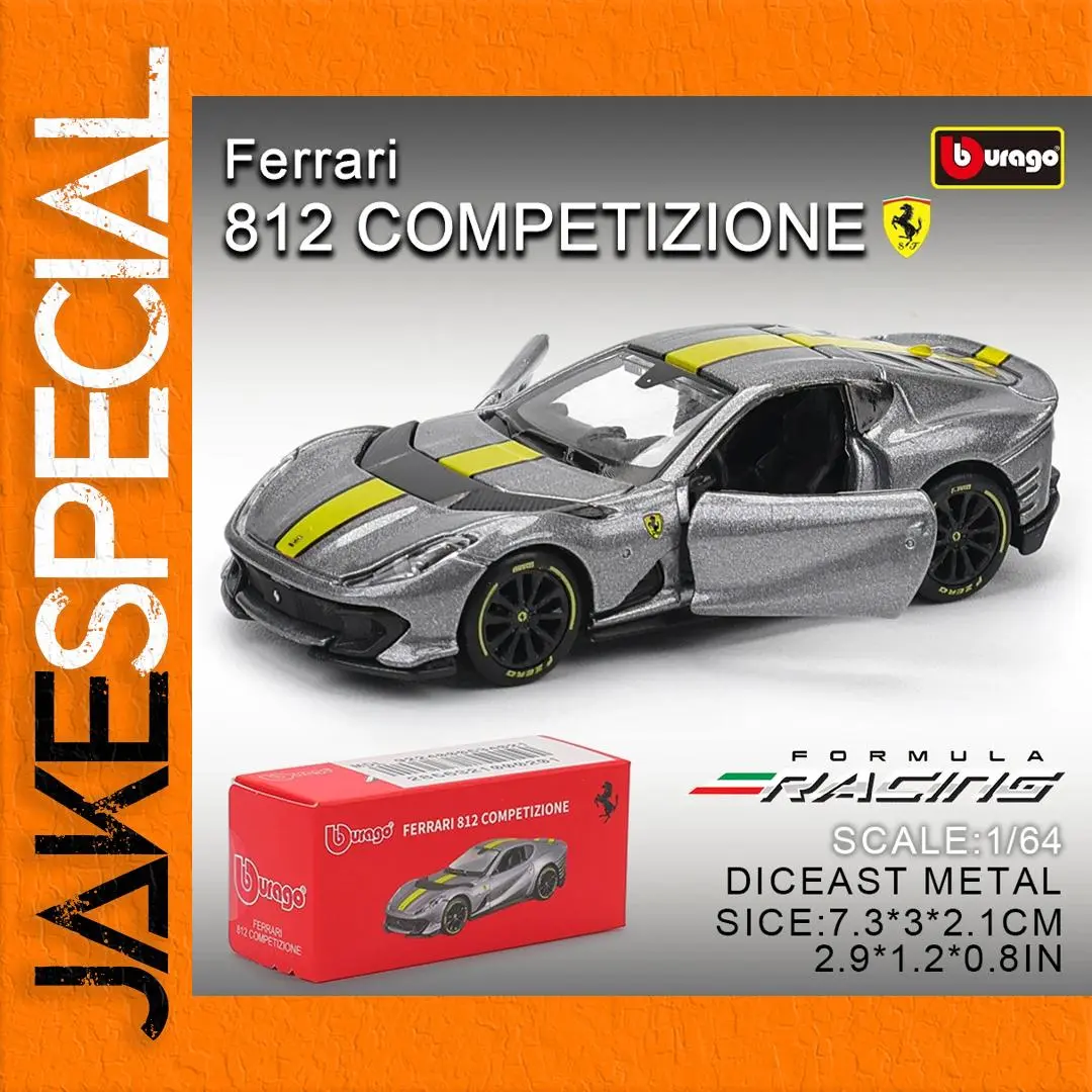 Ferrari 812 Competizione 1:64 Scale Model 1 Ferrari 812 Competizione 1:64 Scale Model