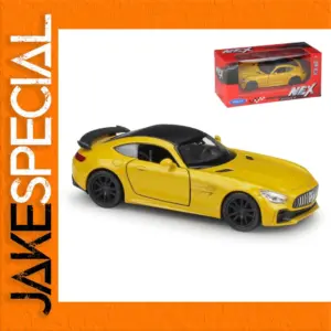 Yellow Mercedes-Benz AMG GTR 1:36 Scale Diecast Model