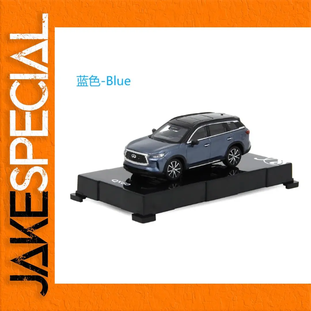 Blue Infiniti QX60 Diecast Model 1/64 Scale 1 Blue Infiniti QX60 Diecast Model 1/64 Scale