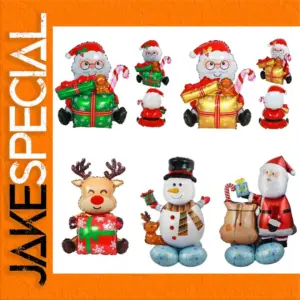 Large Festive Snowman Foil Balloon