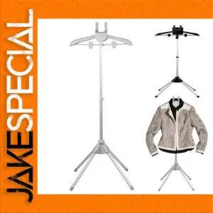 Adjustable Garment Steamer Stand with Telescopic Pole