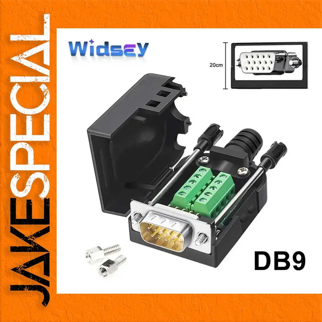 DB9 Serial Connector Assembly with Gold Ports 1 DB9 Serial Connector Assembly with Gold Ports