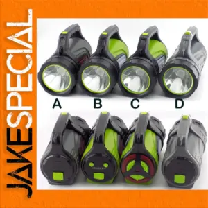 Sporty USB LED Flashlight 1000 Lumens