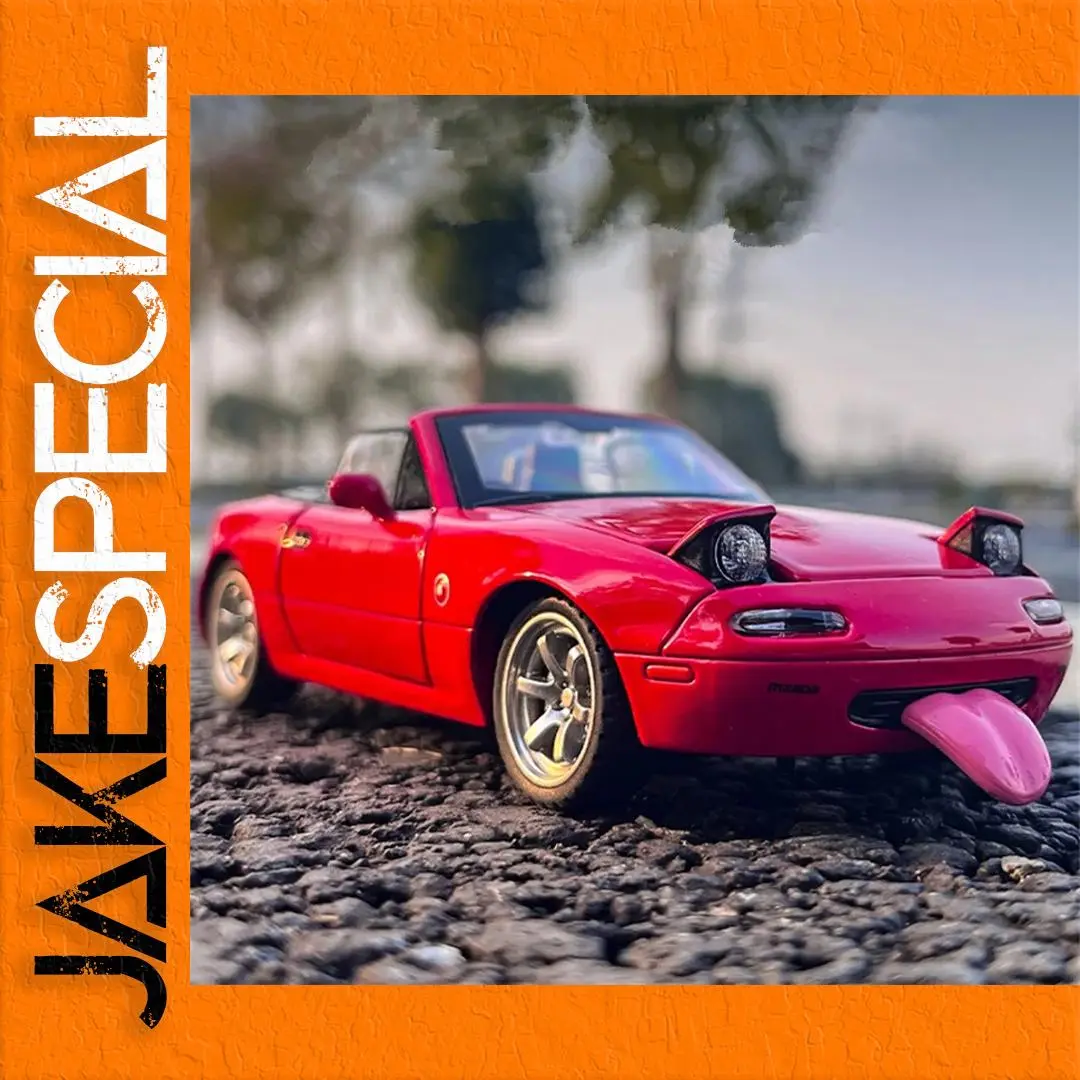 Vibrant Red 1:32 MX-5 Alloy Convertible Model 1 Vibrant Red 1:32 MX-5 Alloy Convertible Model