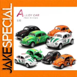 1:32 Scale Diecast Volkswagen Beetle Models Collection