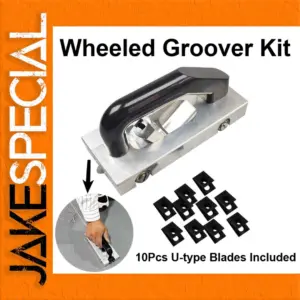 Professional Wheeled Flooring Groover with Adjustable Depth