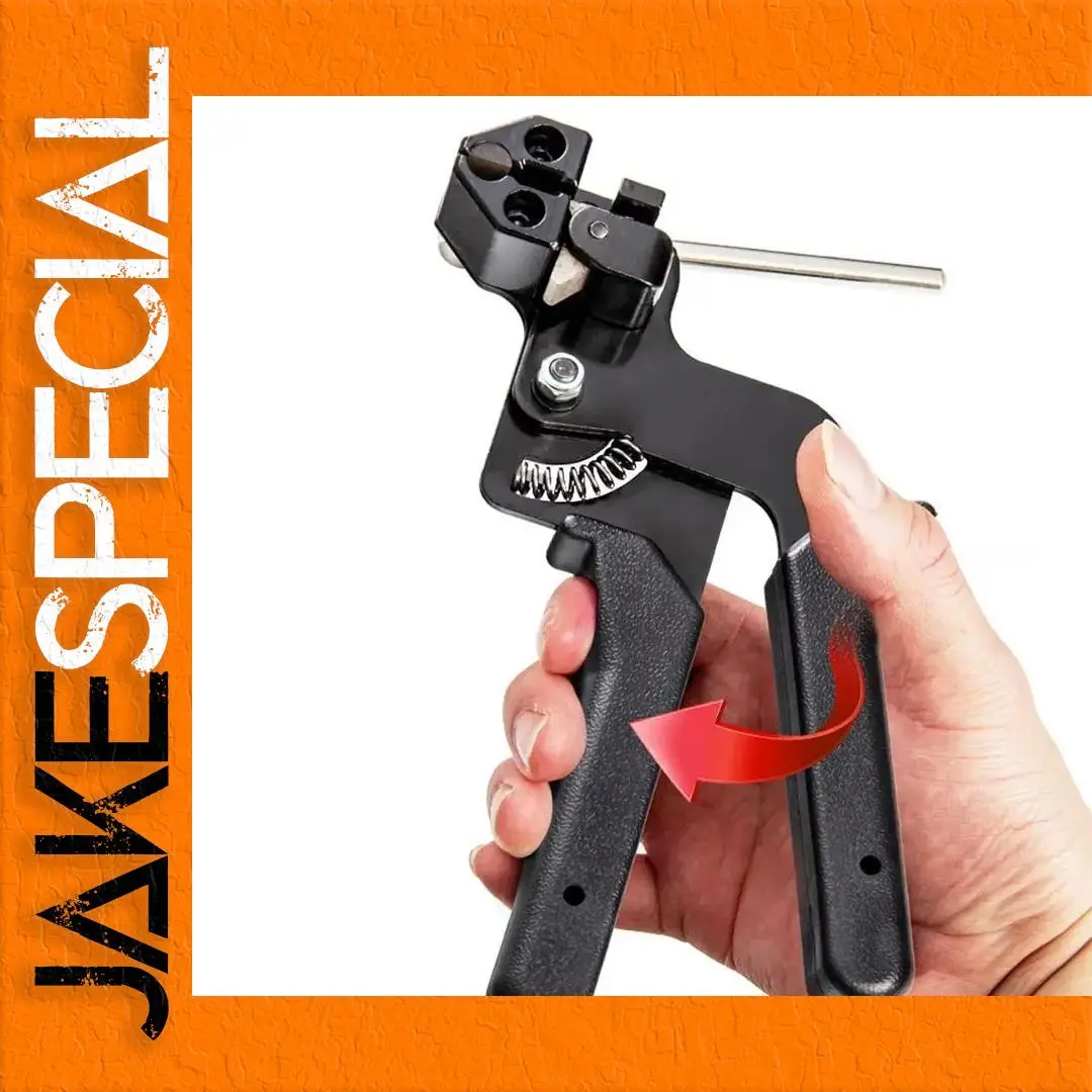 Stainless Steel Cable Tie Gun for Heavy Duty Fastening 1 Stainless Steel Cable Tie Gun for Heavy Duty Fastening