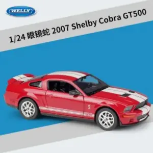 1:24 Mustang GT Diecast Model in Black Finish 26 6fcfcf242acc4f1a8075f466 upscaled