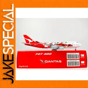 Qantas Airways B747-400 Die-Cast Model 1:400
