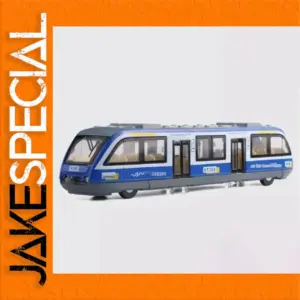 Alloy City Light Rail Train Model 1:18 Scale