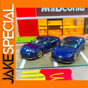 Taycan Turbo S Diecast Model 1/64 Scale Set