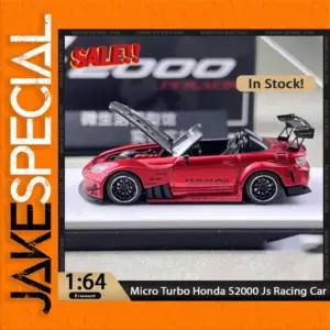 Red 1:64 Honda S2000 JS Race Car Model