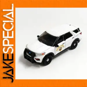 1:64 Scale Diecast 2020 Police Car Model