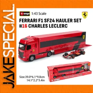 Bburago 1:43 Ferrari SF24 Hauler Set