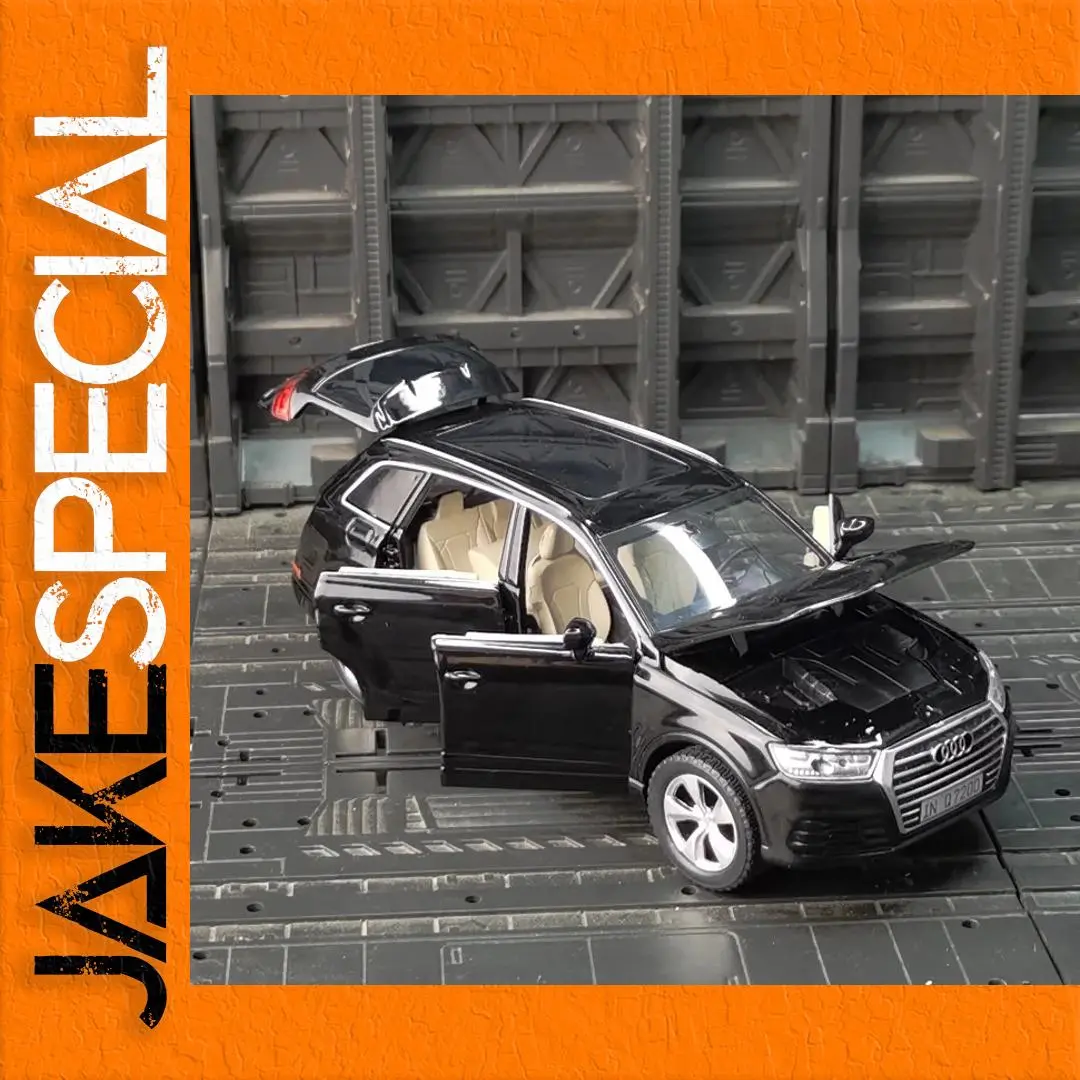 Black Audi Q7 Model 1:32 Scale Diecast 1 Black Audi Q7 Model 1:32 Scale Diecast