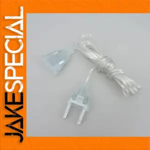 Transparent EU LED Holiday Extension Cord 3/5m