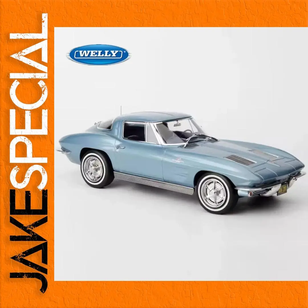 1963 Chevrolet Corvette Diecast Model 1:24 Scale 1 1963 Chevrolet Corvette Diecast Model 1:24 Scale