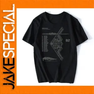 Men's Aviation B2 Stealth Bomber Graphic T-Shirt