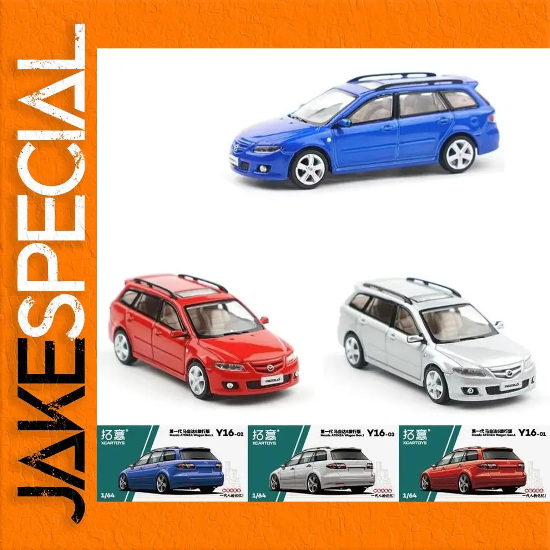 1:64 Mazda 6 Station Wagon Diecast Model 1 1:64 Mazda 6 Station Wagon Diecast Model