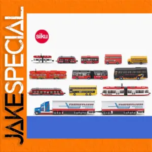SIKU City Track 1:72 Metro Bus Model