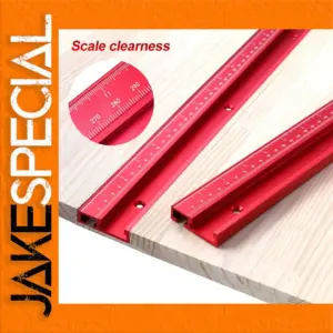 T-Track 45mm Aluminum with Scale for Woodworking