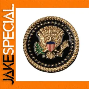 US Army Eagle Metal Pin Badge