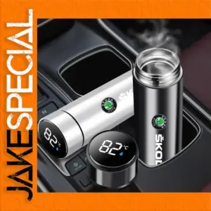 Skoda Smart Vacuum Flask 500ml with LCD