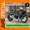 Kawasaki Ninja H2R 1:18 Die-Cast Model