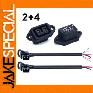 2+4/2+0 E-Bike Power Supply Socket Set