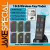 ABBREE 1 in 6 Wireless Key Finder KF-106