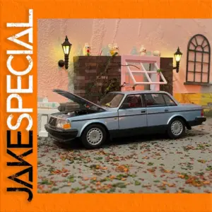 Volvo 240 GL Diecast Model 1:24 Scale Blue