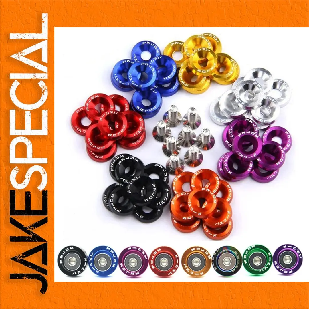 Vibrant Aluminum Fastener Set for Cars 1 Vibrant Aluminum Fastener Set for Cars