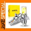 Fanless H4 LED Headlight Bulbs 50W 32 LEDs