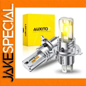 Fanless H4 LED Headlight Bulbs 50W 32 LEDs