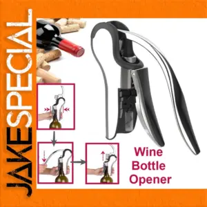 Stainless Steel Vertical Lever Corkscrew