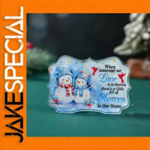Christmas Snowman Acrylic Ornament XS0452