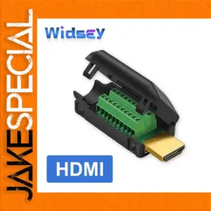 HDMI Solder-Free Connector for DIY Projects