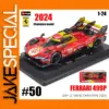 Ferrari 499P LMH 1:24 Diecast Model Replica