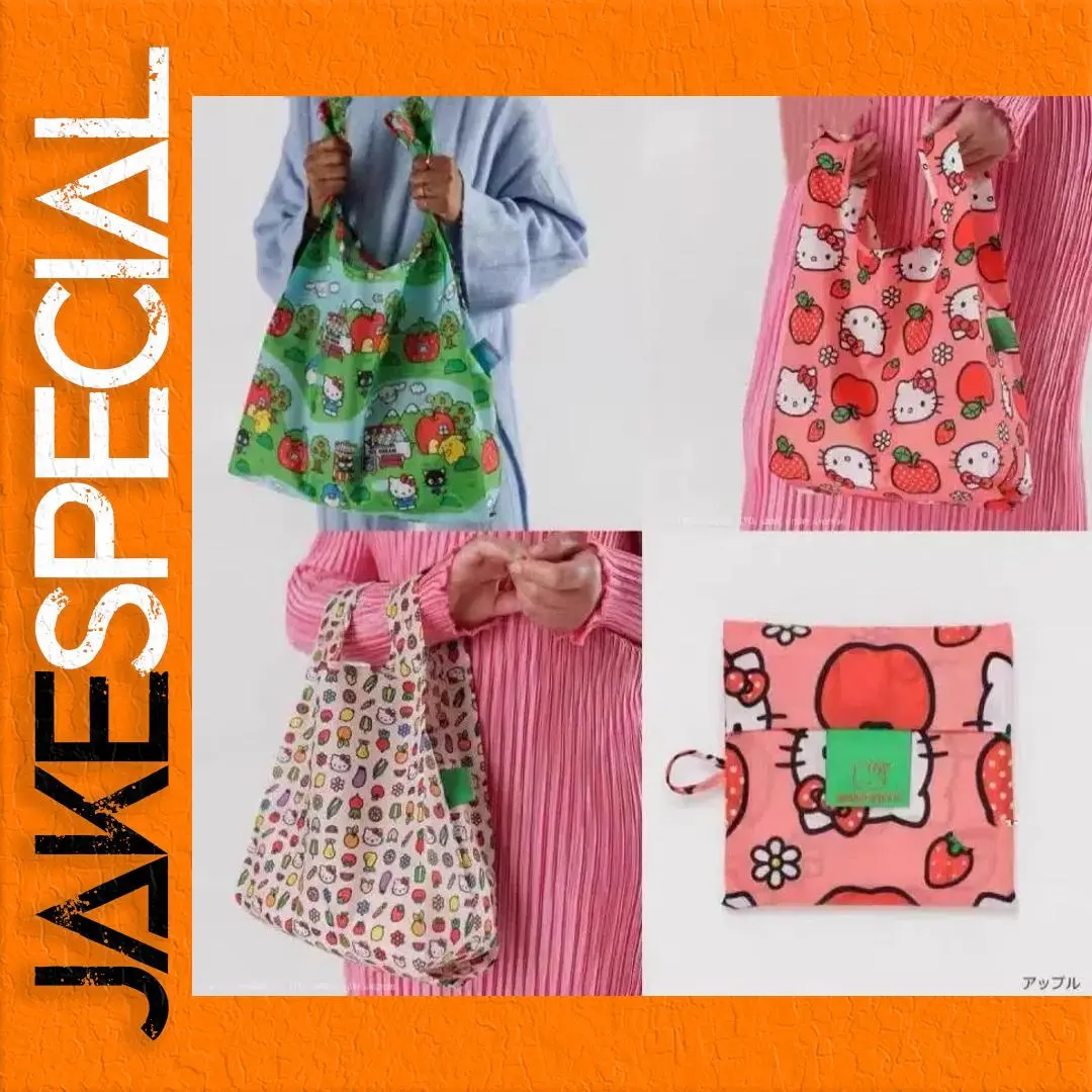 Colorful Hello Kitty Reusable Shopping Bag 1 Colorful Hello Kitty Reusable Shopping Bag