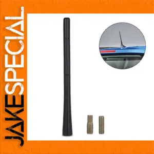 Universal 8-Inch Black Car Antenna with UV-Resistant Materials
