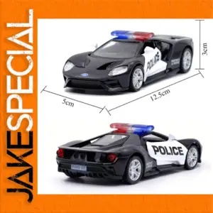 Ford GT Police Car Diecast Model 1:36 Scale