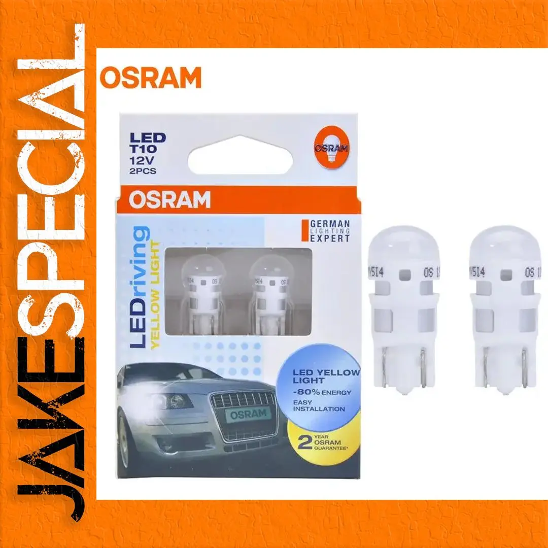 OSRAM LED T10 WY5W 2880YE Vehicle Bulb 2 Pack 1 OSRAM LED T10 WY5W 2880YE Vehicle Bulb 2 Pack