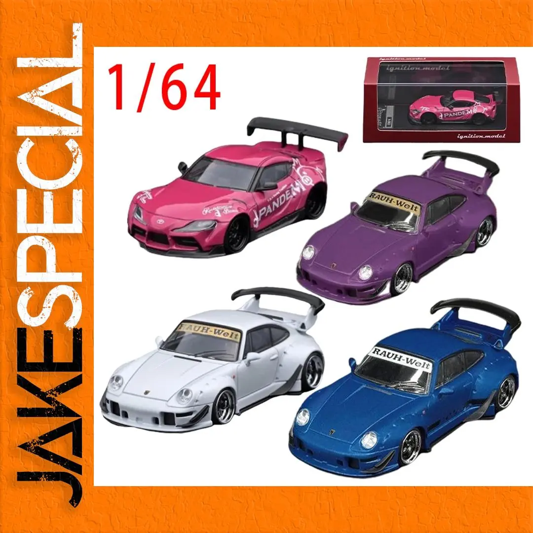 1:64 Scale Toyota Supra A90 and Porsche RWB 993 1 1:64 Scale Toyota Supra A90 and Porsche RWB 993