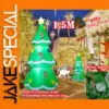 Vibrant 1.5m Inflatable Christmas Tree with Music