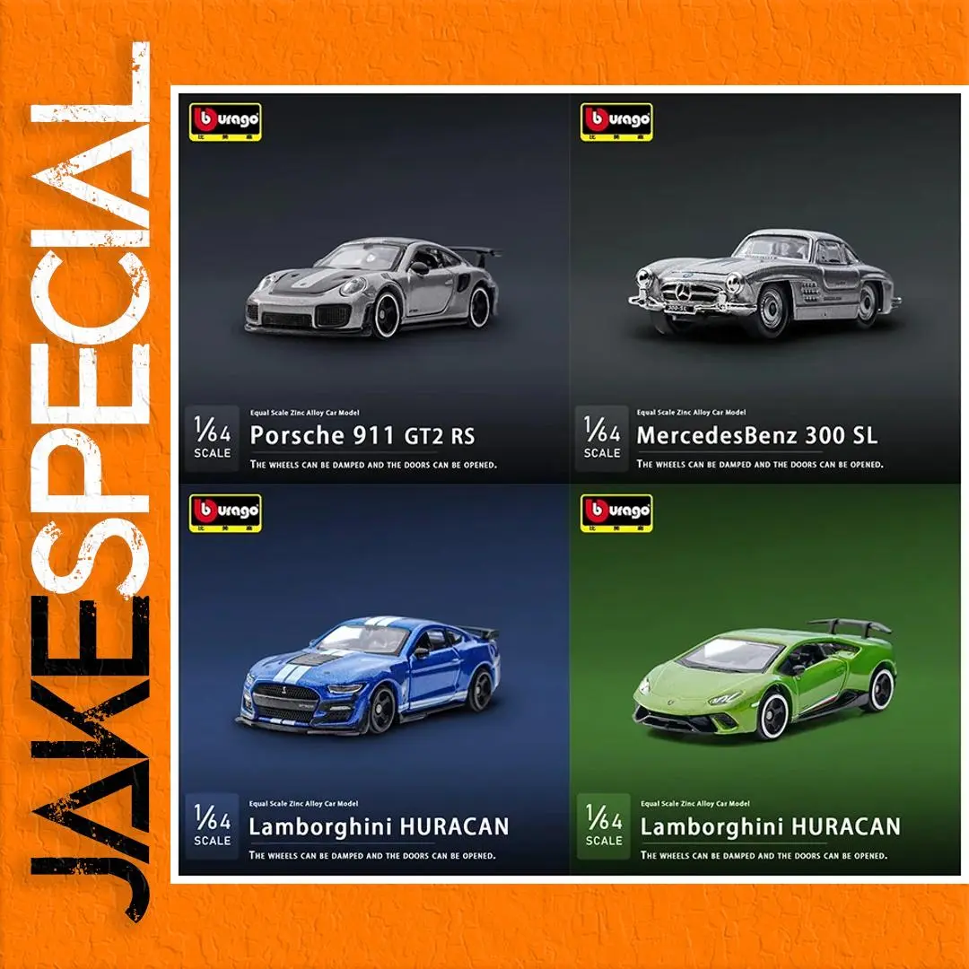 Bburago 1:64 Diecast Car Collection 1 Bburago 1:64 Diecast Car Collection
