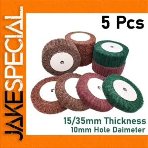 Metal Polishing Wheel Set, 100mm Diameter