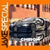 Black Bugatti Chiron PUR SPORT 1:18 Diecast Model